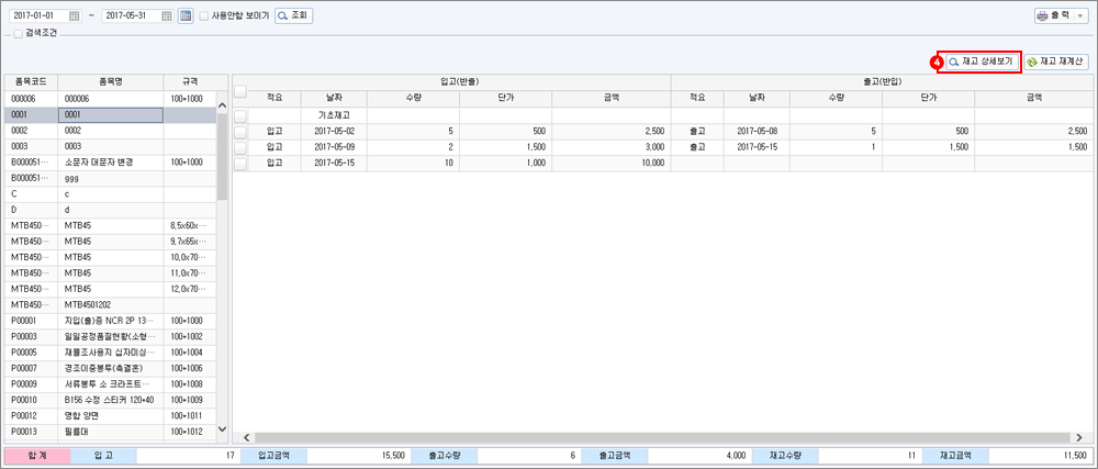 선입선출법