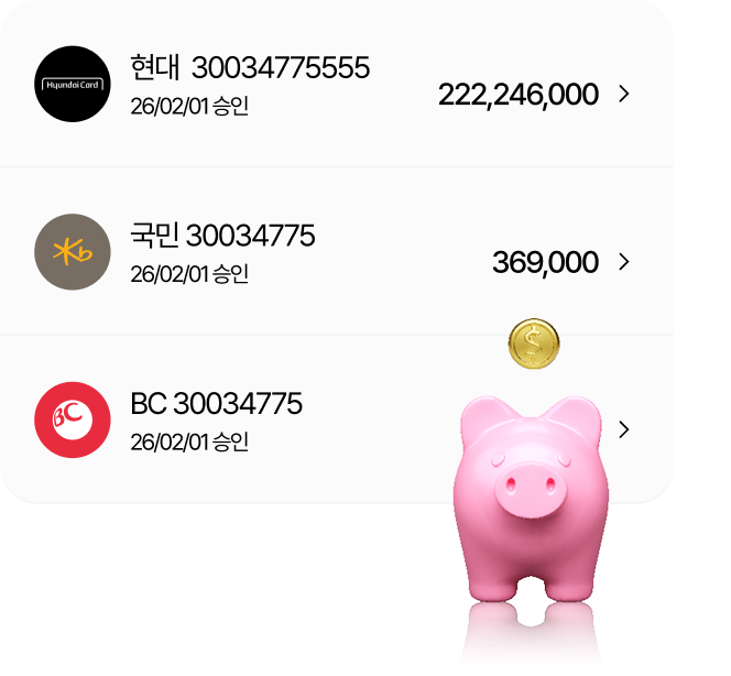 이번 달 수입과 지출 요약